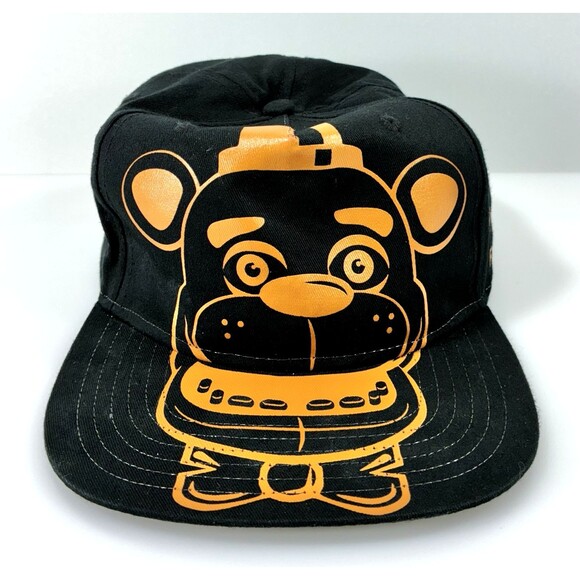 Five Nights At Freddy's Scott Cawthon Youth Black Snapback Hat 2018 - Picture 1 of 9